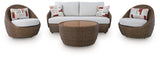 Double Point Outdoor Seating Set