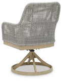 Seton Creek Outdoor Swivel Dining Chair (Set of 2)