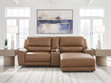 DeepWakes Power Reclining Sectional with Chaise