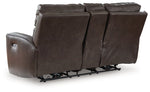 Crossplex Power Reclining Loveseat with Console
