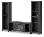 Cayberry Entertainment Center with Electric Fireplace
