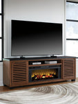 Kallari 84" TV Stand with Electric Fireplace