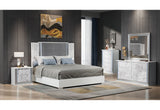 Ylime Smooth White Bed Group Fully Slatted