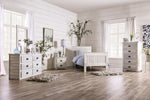 Rockwall Bed Grey & White