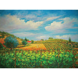 Summer In Napa Printed Canvas Painting