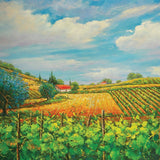 Summer In Napa Printed Canvas Painting