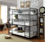 Olga I Antique Black Full/Full Bunk Bed
