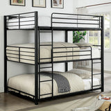 Olga I Antique Black Full/Full Bunk Bed