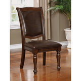 Alpena Brown Cherry/Espresso Side Chair (2/CTN)