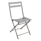 Lilah Stainless Folding Chair (2/Ctn)