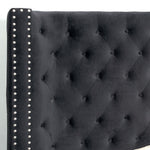 Rosabelle Bed Black, Grey, & Ivory