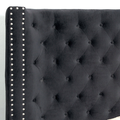 Rosabelle Bed Black, Grey, & Ivory