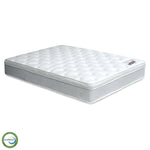 Bird Of Paradise White 11" Euro Pillow Top Mattress, E.King