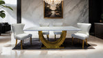 Portanova Gold Chair (2/CTN)