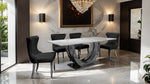 Portanova Silver Chair (2/CTN)
