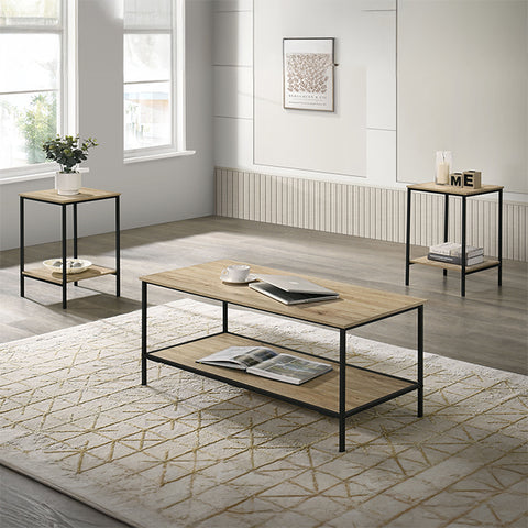 Pallas 3 Pc. Table Set Natural