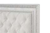 Stella Mia 4 Pc 5 Pc Queen Bedroom Set White & White