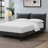Verwood E.King, Full, & Queen Bed Gray & Light Gray