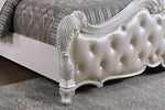 Ventresca Bed White & Chrome
