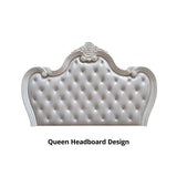 Ventresca Bed White & Chrome
