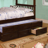 University Twin Trundle w/ 3 Drawers