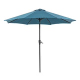 Tano 9' Outdoor Umbrella + 21" Round Base