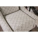 Dorset Light Gray/Pattern Square Chair